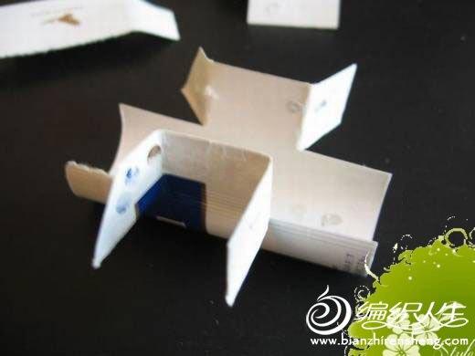 废物利用 旧香烟盒DIY制作飞机模型图解