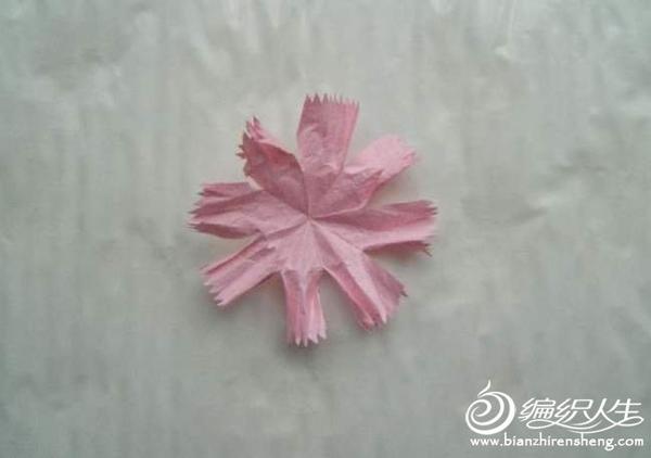 创意DIY折纸康乃馨教程图解