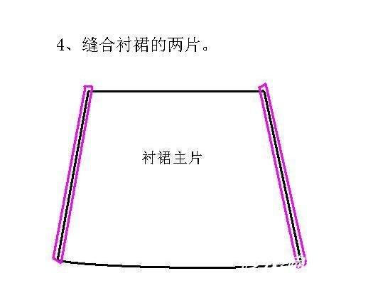 燈籠裙的手工制作圖紙