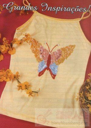 2款可爱的蝴蝶珠绣（有图解）