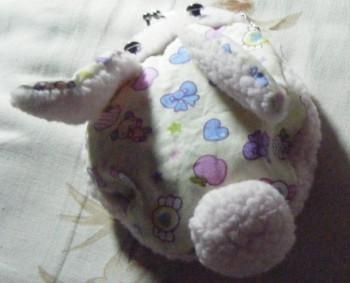 兔年手工缝制一个可爱的兔兔口金包