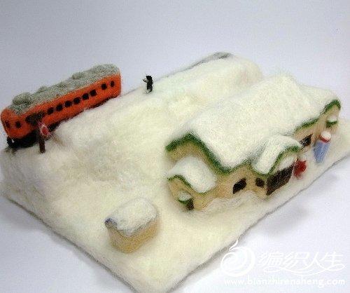 日本大师的羊毛毡手工制作图片欣赏