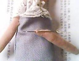 手工制作毛绒玩具双面娃娃的教程