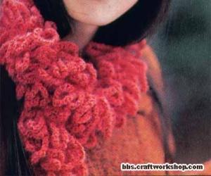 多款时尚围巾的编织教程