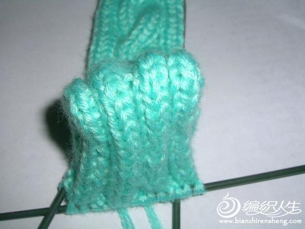 个性毛线袜套编织教程