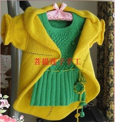 宝宝风车衣的编织教程