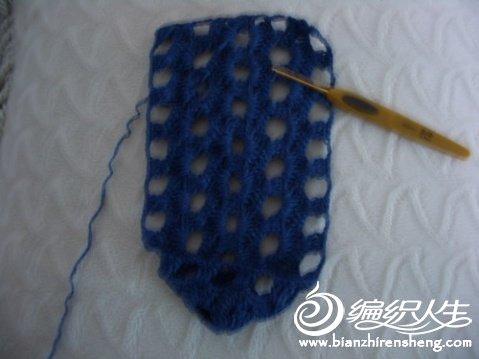 钩针编织连帽镂空毛衣的过程