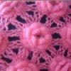 超级漂亮的粉红色立体花围巾，上教程啦（图解+连接方法+回答姐妹
