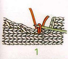 棒针毛衣圆领挑针编织方法教程