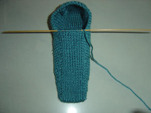 棒针编织毛线袜子新方法