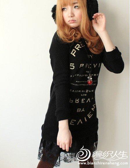 2011针织衫和蕾丝的完美混搭法则