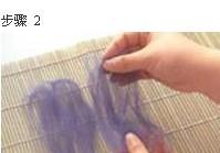 手工制作纯羊毛围巾的过程图解