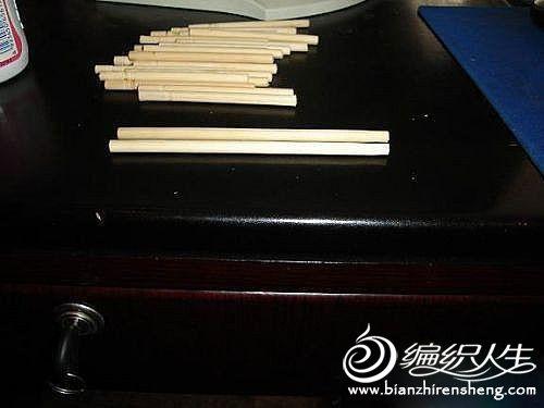 創意個性diy 用筷子手工制作可以盛水的小木桶