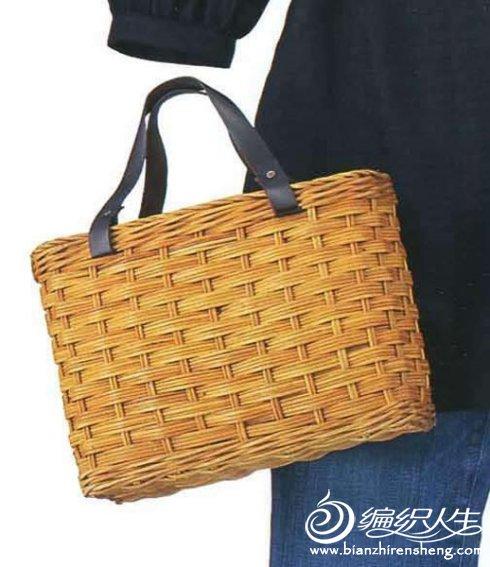 日本夏季各种时尚流行编织包包