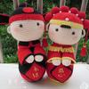 鉤針永結同心結婚玩偶的縫合詳細圖文教程