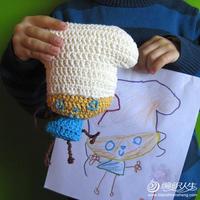 编织达人为宝宝涂鸦创作独一无二的编织玩偶