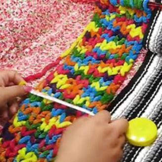 如何计算起针数 编织围巾毛线教程 第17集