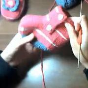 编织宝宝鞋婴儿鞋视频教程