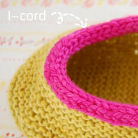 棒针编织技巧翻译之一种边的织法 织物边边挑边织i-cord