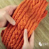 手把手教你织麻花围巾 一起学习如何左手带线织麻花围巾