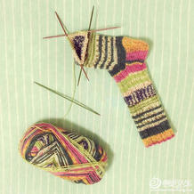  比堆堆袜要美得多的袜子编织方法