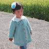 女童棒針毛呢外套裙衣（3-1）兒童毛衣編織視頻