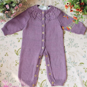 0-3岁宝贝服饰编织之从领口开始织的棒针婴幼