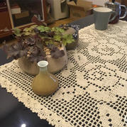 鉤針蕾絲臺布圖解教程之復古鉤針北歐風方格編桌布