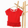兒童毛衣編織視頻之紅色萌芽鉤織結合春夏米妮裙（4-1）