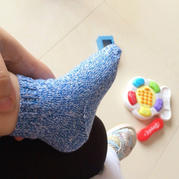 零基础棒针婴儿毛线袜的织法教程