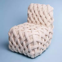 来自爱尔兰全新手工编织羊毛家具系列
