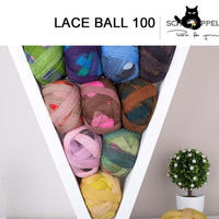 德国黑猫魔球1392-Lace Ball 100 蕾丝长段染纯毛线羊毛绒线800米100克 