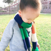 快乐编织机LK150机织童年彩条围巾编织视频教程