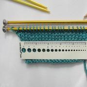 如何正确计算织毛衣要起多少针 棒针编织基础技巧教程
