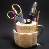 毛线与杯子的新关系 DIY编织周边小工具