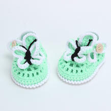 毛线编织宝宝鞋,宝宝鞋的钩法,宝宝鞋的织法-编