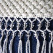 简单漂亮毛线编织围巾bulingbuling流苏的制作方法