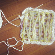 多一块布后毛线编织还可以这样玩 别致有趣编织花样