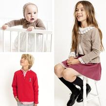 2018春夏儿童毛衣编织款式参考 西班牙品牌童装针织服饰欣赏