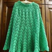 绿丝绦 矮个子也可以hold得住的钩针半身长裙