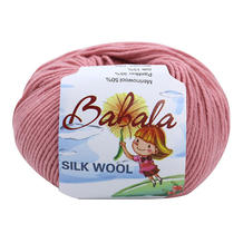 Babala silk wool巴巴拉丝羊毛  手编羊毛线中粗织毛衣线