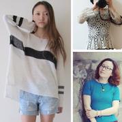 云素 2015夏季新品紗亞麻與麻棉編織服飾作品精選