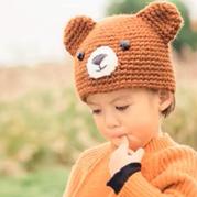小熊帽子 男女冬季保暖帽编织视频教程