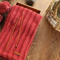 簡單好織橫豎條紋棒針圍巾織法視頻教程