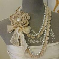 美丽加法 因编织而与众不同的钩珠结合项饰