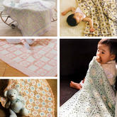 70厘米左右鉤針方毯 五款鉤針嬰幼兒寶寶毯編織圖解