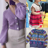 202112期周熱門編織作品：手工編織春夏女士兒童服飾15款