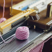 家用编织机机织单层双层领的密度技巧