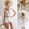 這個夏天的“小白”到位了嗎？(3-3)加拿大服飾品牌清爽白色鉤針蕾絲衣