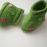 婴儿鞋编织方法 宝宝鞋编织教程图解